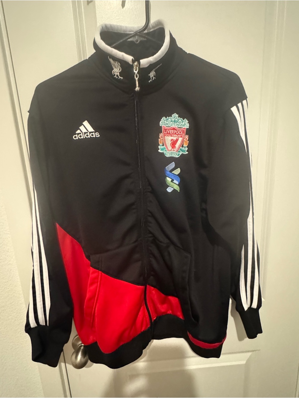 Vintage adidas Liverpool FC Soccer Track Jacket